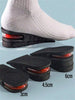Unisex Invisible Height Increasing Insoles, Shock-Absorbing Foot Comfort Insoles, Back To School Supplies, Women Shoes & Boots Accessories, Suitable For Outdoor, Sports, Travel, Home, Office, School And Other Occasions